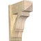 Ekena Millwork Balboa Rough Sawn Arts and Crafts Outlooker, Douglas Fir, 8"W x 18"D x 22"H OUT08X18X22BOA03RDF - alternate 1